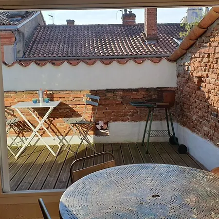 Loft De Charme Saint Cyprien - Clim - Terrasse Toulouse