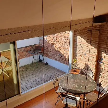 Loft De Charme Climatise Et Sa Terrasse Appartement *