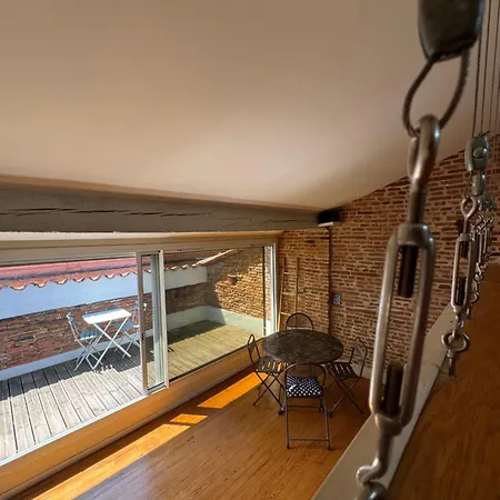 Appartement Loft De Charme Climatise Et Sa Terrasse *