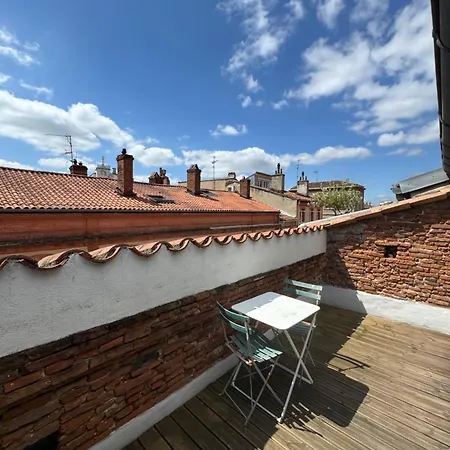 Appartement Loft De Charme Climatise Et Sa Terrasse *