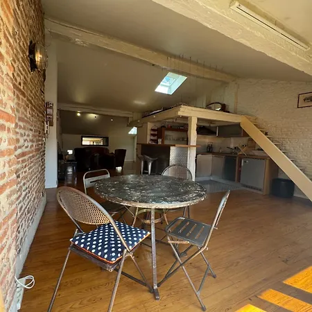 Loft De Charme Climatise Et Sa Terrasse Appartement