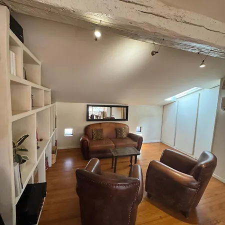 Loft De Charme Climatise Et Sa Terrasse Апартаменты