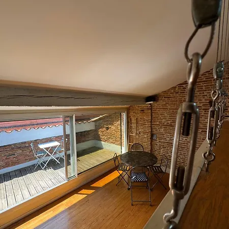Loft De Charme Saint Cyprien - Clim - Terrasse Тулуза