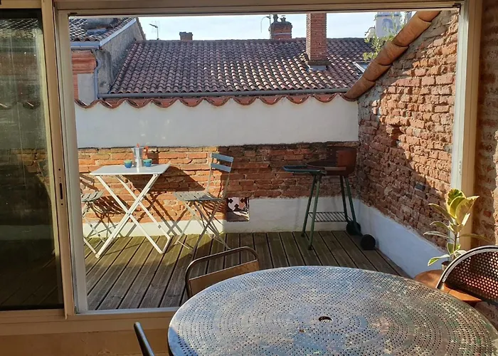 Loft De Charme Climatisé Et Sa Terrasse Toulouse