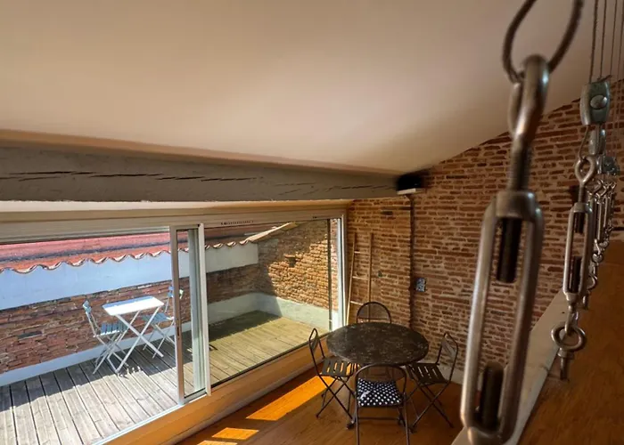 Appartement Loft De Charme Climatisé Et Sa Terrasse *