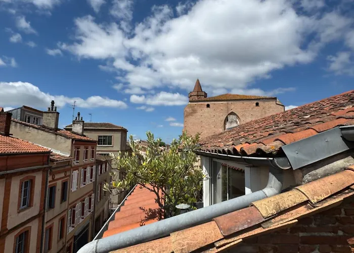 Loft De Charme Climatisé Et Sa Terrasse