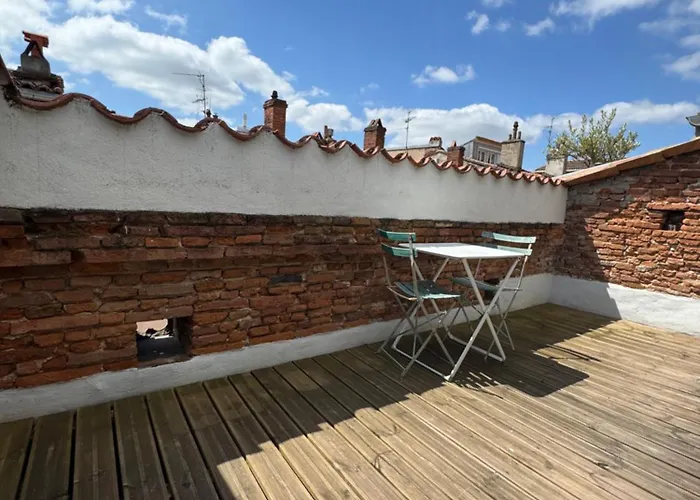 Loft De Charme Climatisé Et Sa Terrasse