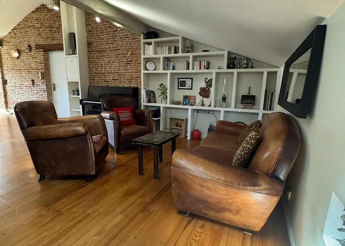 Loft De Charme Climatisé Et Sa Terrasse *