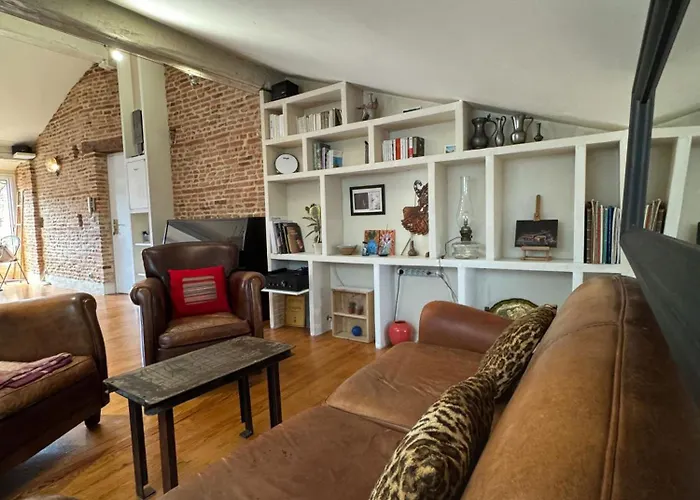 Loft De Charme Saint Cyprien - Clim - Terrasse