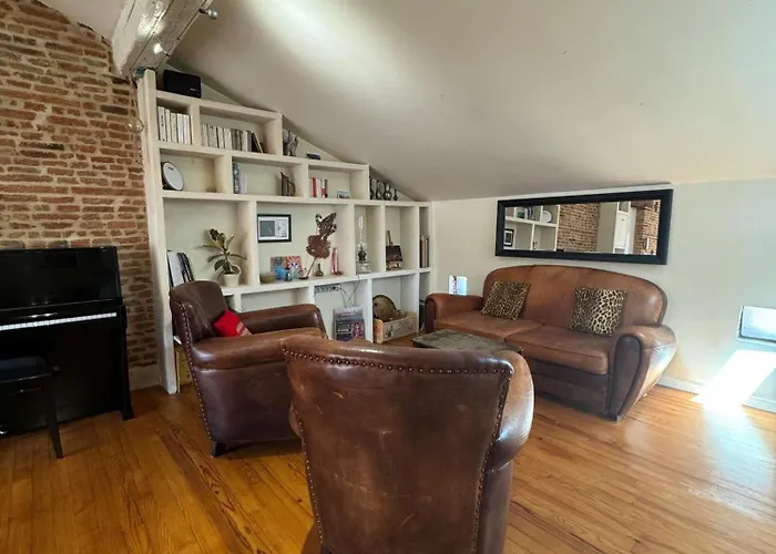 Loft De Charme Saint Cyprien - Clim - Terrasse Apartamento *