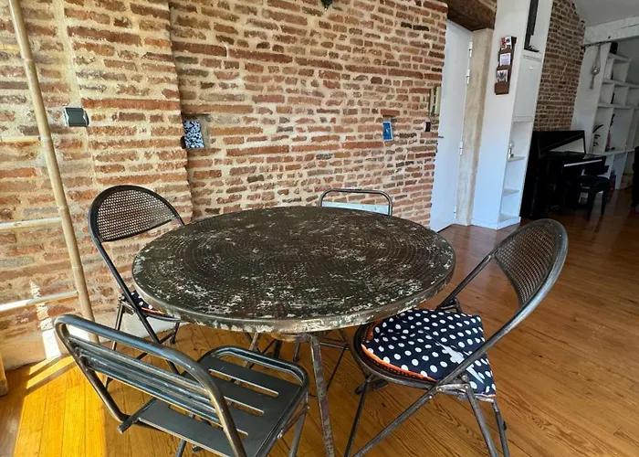 Loft De Charme Saint Cyprien - Clim - Terrasse