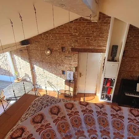 Loft De Charme Saint Cyprien - Clim - Terrasse Apartamento Toulouse