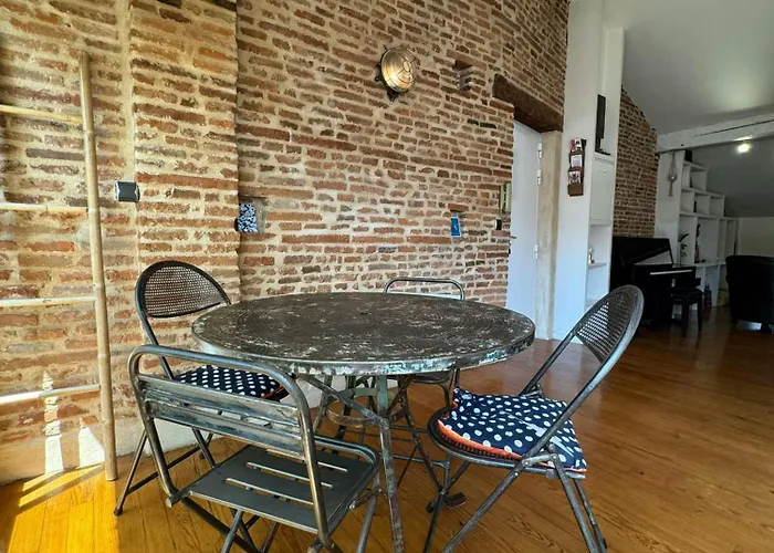 Loft De Charme Saint Cyprien - Clim - Terrasse 公寓 *