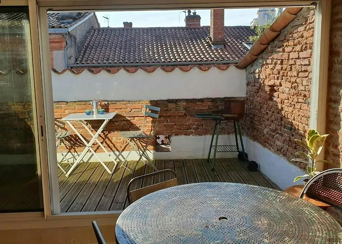 Loft De Charme Saint Cyprien - Clim - Terrasse 公寓